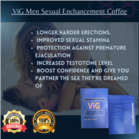ViG Custom Coffee Herbal Healthy Organic Herbs Instant Tongkat Ali Herbal Based Fast Male Sex Delay Coffee for Men
