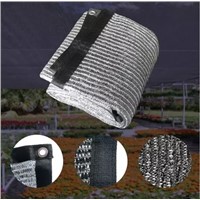 HDPE Shading Silver Aluminum Foil Shade Net for Flower Planting