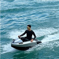 Best Design Water Sports Personal Kart Boat Fiberglass Jet Boat for Sale Multi Functional Competitive Entertainment