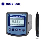 Water Online PH/ORP Meter with PH/ORP Sensor for Water Treatment Ph Controller Meter Digital Tester for Water