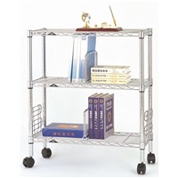 MZG Wire Storage Shelving 3-Tier, Chrome