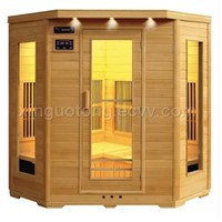 fir sauna for 3-5 ppl,angle (HOT)