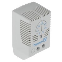 Pfannenberg, Enclosure Thermostat, Adjustable, NO, DIN Rail, 120 V ac