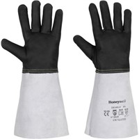 Black Leather Welding Gloves 8