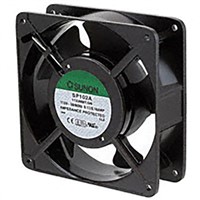 Sunon, 115 V ac, AC Axial Fan, 119 x 119 x 38mm, 135.9m3/h, 16W