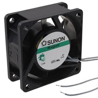 Sunon, 115 V ac, AC Axial Fan, 60 x 60 x 25mm, 29.7m3/h, 3.6W