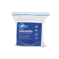 Bag of 50 Viscose Rayon Wipes for Computer Screens &amp;amp; Office Equipment
