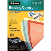 Binding cover PVC clear A4, 200 microns