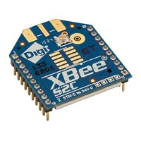 Digi International XB24CZ7UIT-004 ZigBee Module +5 dBm, +8 dBm -102 dBm, -100 dBm SPI, UART 2.1  3.6V 24.3mm