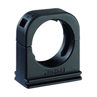 Kopex BEH Series Conduit Clip Hose Holder, Black 17mm nominal size