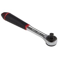 Facom 1/2 in Socket Wrench, Square Drive With Ergonomic Handle