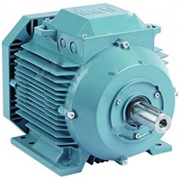 New ABB M3AA Induction AC Motor, 7.5 kW, IE3, 3 Phase, 4 Pole, Flange Mount Mounting