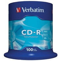 Verbatim CD-R 52x 100pk Spindle
