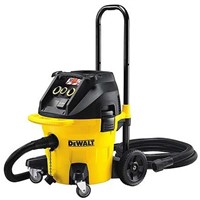 DeWALT DWV902M Cylinder Wet and Dry Vacuum Cleaner for Dust Extraction, 4.6m Cable, 110V, UK Plug