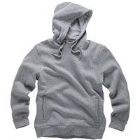 Scruffs Worker Grey Men's Hooded Cotton, Polyester Hoodie M