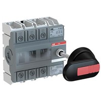 ABB 3 Pole Enclosed Non Fused Isolator Switch, 160 A Maximum Current, 132 kW Power Rating, IP65 (Handle &amp;amp; Shaft)