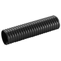Merlett Plastics PVC Hose, Black, 30.6mm External Diameter, 30m Long, Reinforced, 25mm Bend Radius