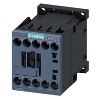 Siemens Contactor Relay - 3NO, 6.1 A @ 600 V, 18 A, 3 kW, 24 V dc, 3PST