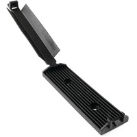 HellermannTyton Adhesive Clip Black Screw or Self Adhesive Nylon Flat Ribbon Clip, 50mm Max. Bundle