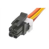 Molex Micro-Fit 45132 Series Number Wire to Board Cable Assembly 2 Row, 4 Way 2 Row 4 Way, 150mm