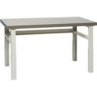 Workshop table steel top 1500x750
