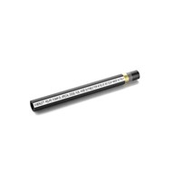 Merlett Plastics PVC Flexible Tube, Black, 26mm External Diameter, 50m LongReinforced, 65mm Bend Radius, Applications
