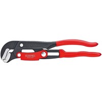 Knipex Pipe Wrench S-Type Pipe Wrench, 60mm Jaw Capacity Chrome Vanadium Electric Steel 420 mm Overall Length