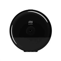 Tork Black Plastic Toilet Roll Dispenser, 156mm x 219mm x 219mm