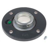 4 Hole Flanged Bearing Unit, PME50-XL-N, 50mm ID