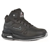 Jallatte COBALT Black Aluminium Toe Cap Safety Shoes, EU 45