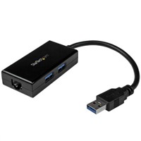 USB 3.0 Gigabit Ethernet and USB 3.0 Hub