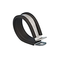 12mm Black Mild Steel P Clip