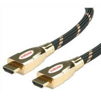 Roline HDMI Ethernet to HDMI Ethernet Cable, Male to Male- 5m