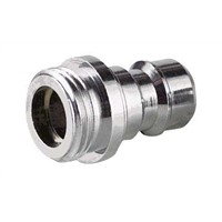 Straight Male Hose Coupling 1/2in Nipple to Threaded, 1/2 in BSP Male, Stainless Steel