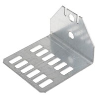Legrand Cantilever Arm Bracket Pre-Galvanised Steel Cable Tray Fixing Plate, 75 mm Width, 65mm Depth