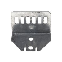 Legrand Cantilever Arm Bracket Hot Dip Galvanised Steel Cable Tray Fixing Plate, 50 mm Width, 65mm Depth