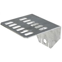 Legrand Cantilever Arm Bracket Hot Dip Galvanised Steel Cable Tray Fixing Plate, 75 mm Width, 65mm Depth