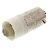 LED Reflector Bulb, BA9s, White, 9 mm Lamp, 9.6mm dia., 6 V ac/dc