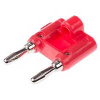 Mueller Electric Red Male Banana Plug