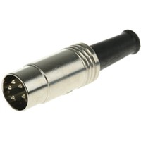Lumberg 5 Pole Din Plug Plug, DIN 45322, 4A, 60 V ac