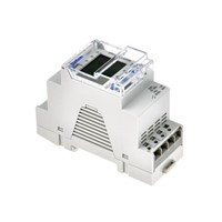 1 Channel Digital DIN Rail Time Switch Measures Hours, 230 V ac