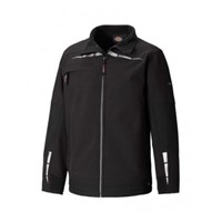Dickies DP1001 Black Softshell Jacket, Men's, M