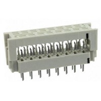 TE Connectivity 16-Way IDC Connector Plug for Cable Mount, 2-Row