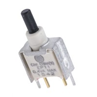 C &amp;amp; K Single Pole Single Throw (SPST) Momentary Miniature Push Button Switch, PCB