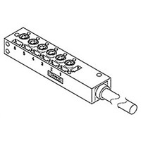 Molex, 120247 Series, M8 Junction Box, 3 Core 120mm Cable