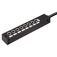 Molex, 120247 Series, M8 Junction Box, 3 Core 145mm Cable