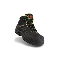 Heckel Maccrossroad 2.0 Black Non Metal Toe Cap Unisex Ankle Safety Boots, UK 3, EU 36