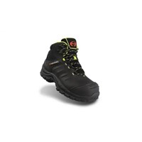 Heckel Maccrossroad 2.0 Black Non Metal Toe Cap Unisex Ankle Safety Boots, UK 4, EU 37