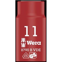 Wera 3/8 in Hexagon Insulated bushing, Socket Joint