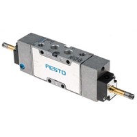 Festo 5/3 Pneumatic Solenoid Valve Electrical G 1/4 MFH Series